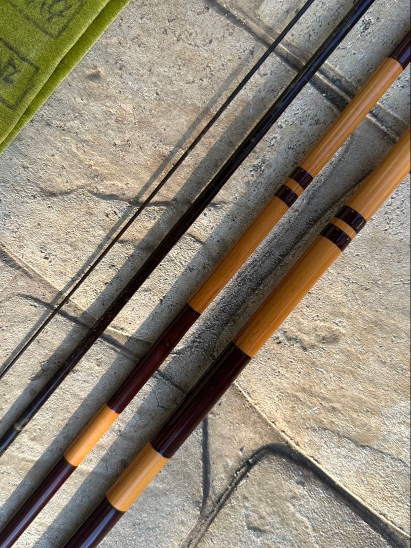 水連 かじか 節巻13.3尺 へらぶな竿 ヘラブナ竿 ヘラ竿 へら竿 竹竿 和竿