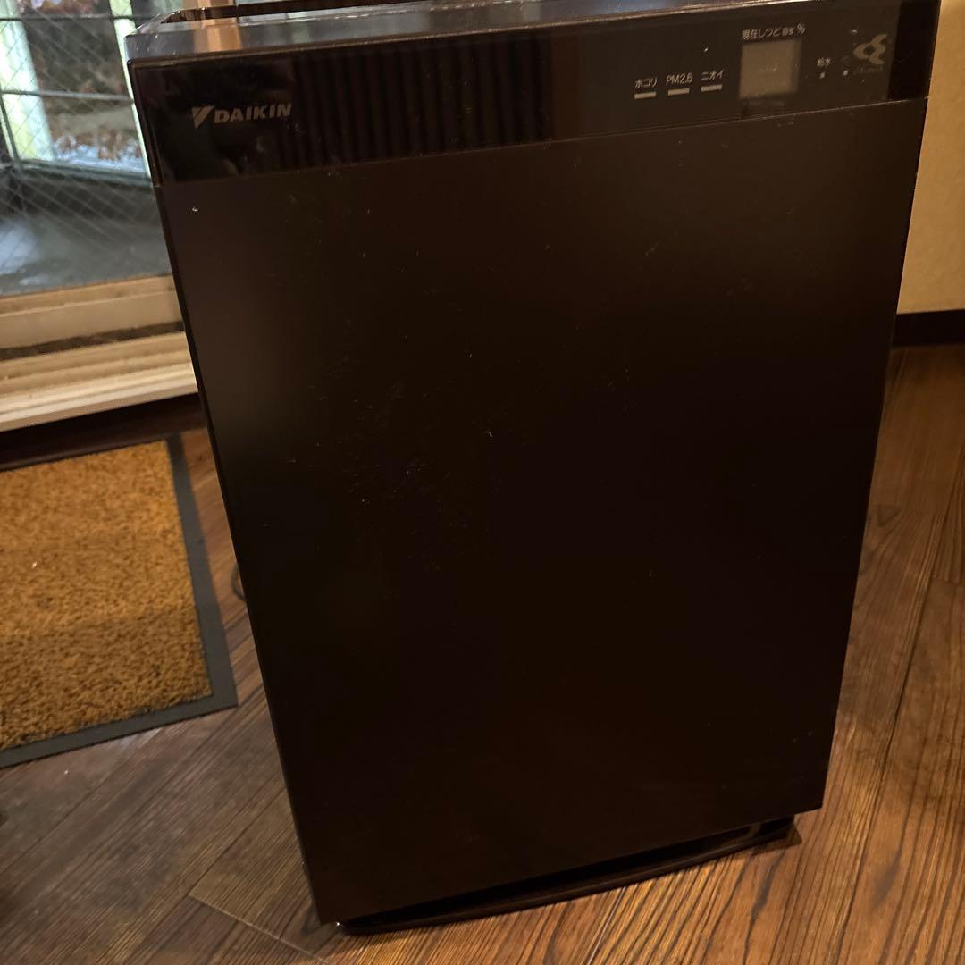 DAIKIN ストリーマ空気清浄機 加湿　ブラック