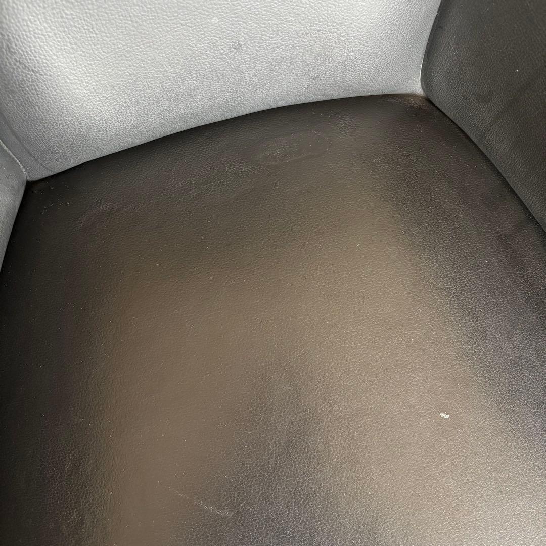 クラシック アームチェア 猫足 1人掛けソファ 本革 イタリア製 ロココ 椅子