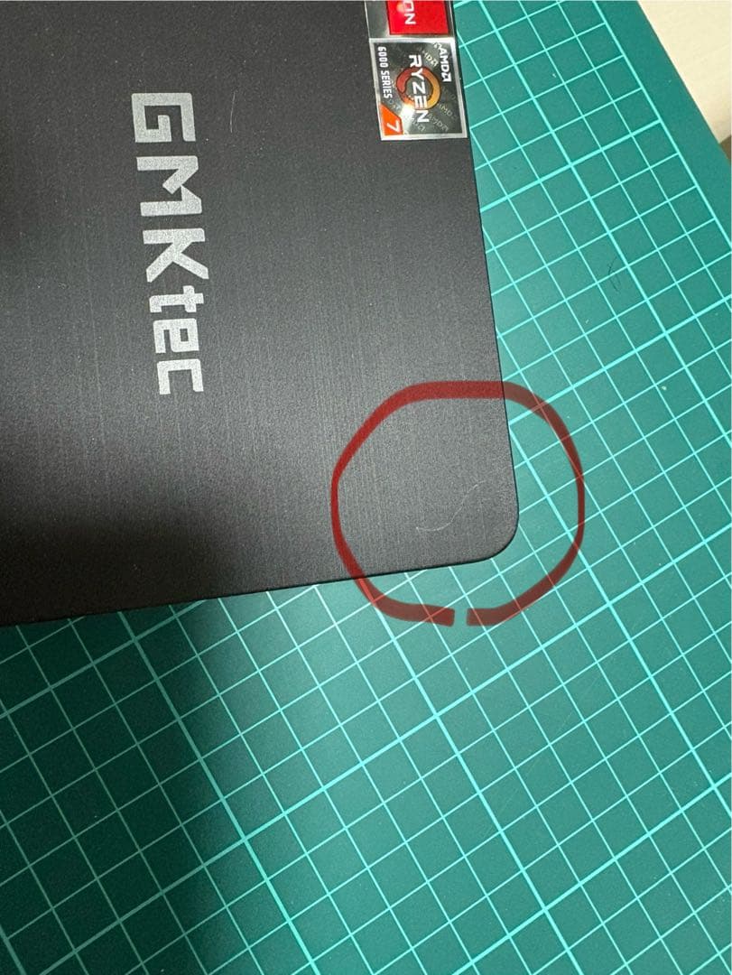 GMKtec ミニPC AMD Ryzen 7 6800H