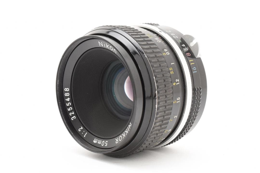 #405■動作品■ Nikon NIKKOR 50mm 1:2 単焦点レンズ
