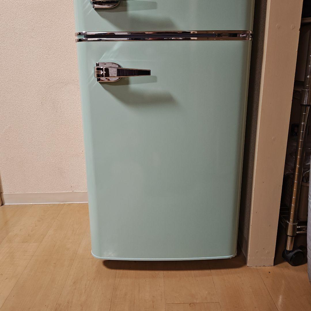 土日限定セール！【新生活応援】レトロかわいい冷蔵庫 130L 2024年製