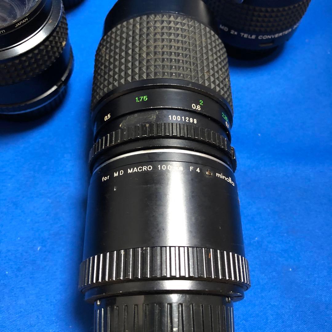 ミノルタカメラXE-7とレンズセット(SR505おまけ)