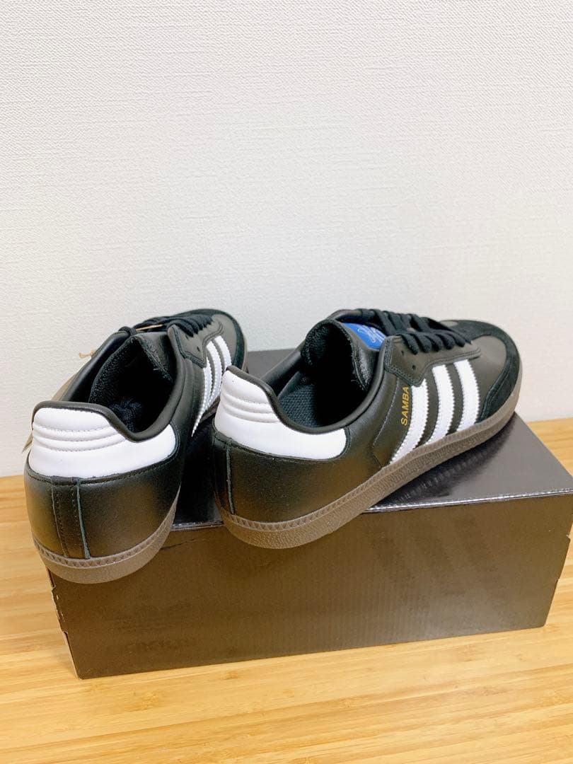 新品未使用　アディダス　GW3159 28.5 SAMBA ADV サンバ　黒