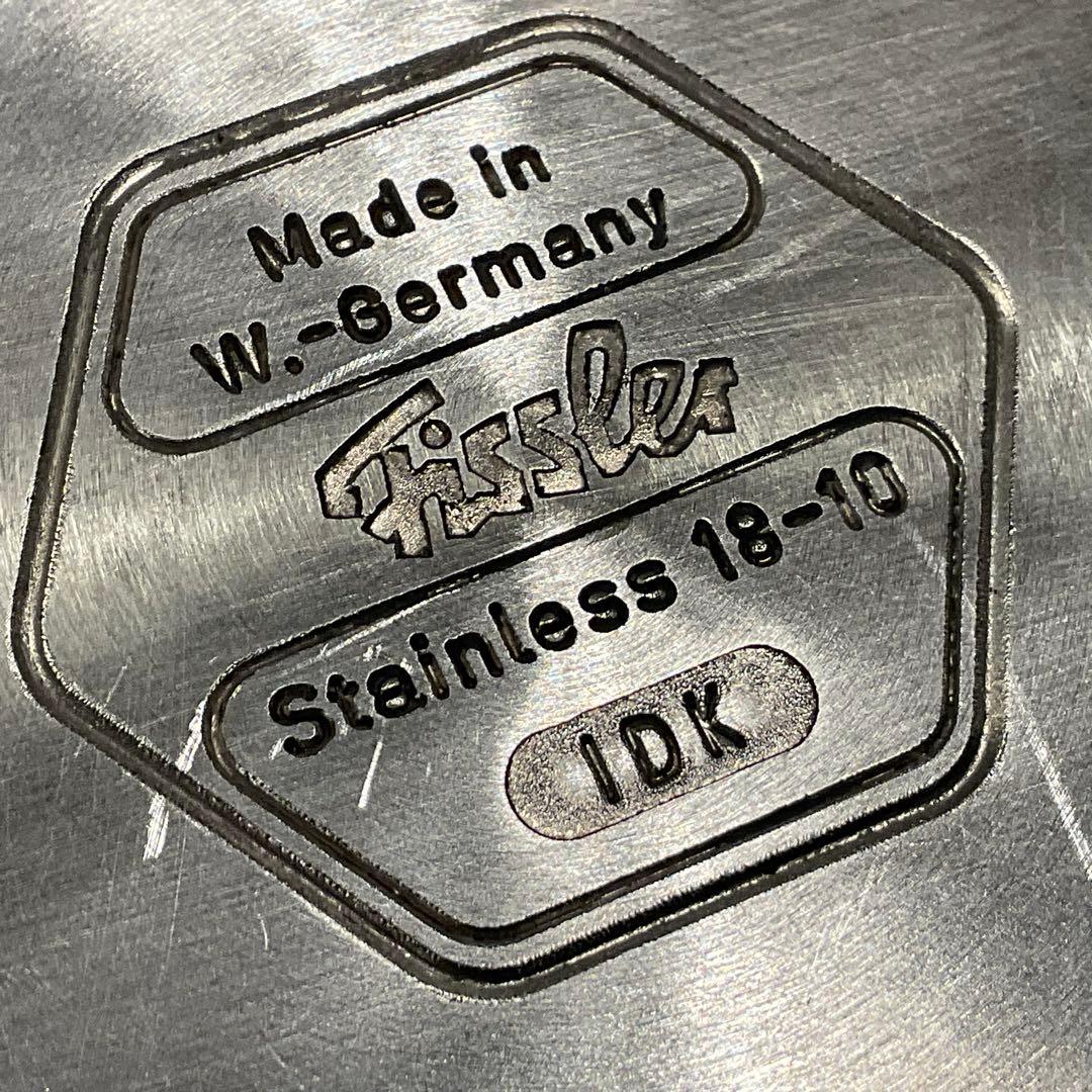 西ドイツ製！ ヴィンテージ フィスラー 旧プロコレクション シチューポット20