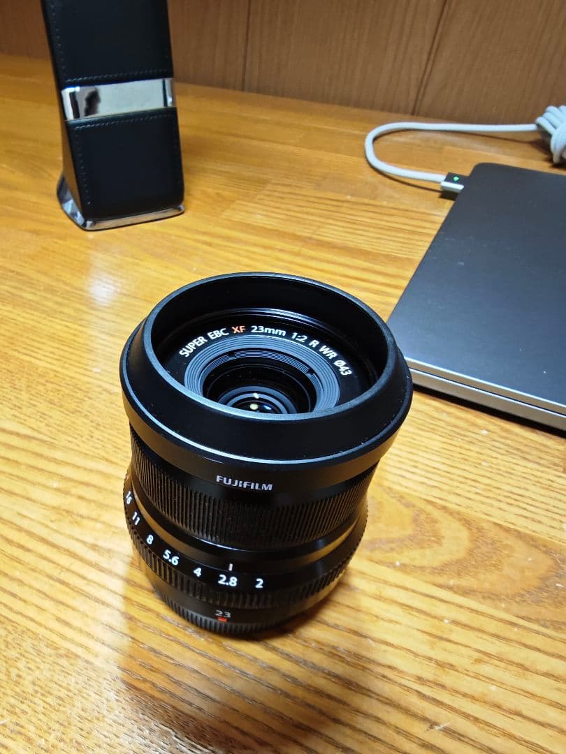 フジノンレンズ XF23mmF2 R WR　ブラック