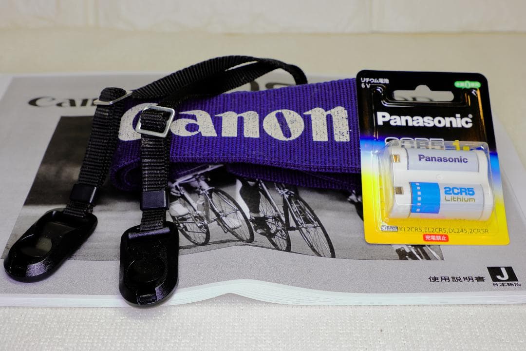 Canon EOS-5QD デモ機【世界初の視線入力機】380EX・VG10