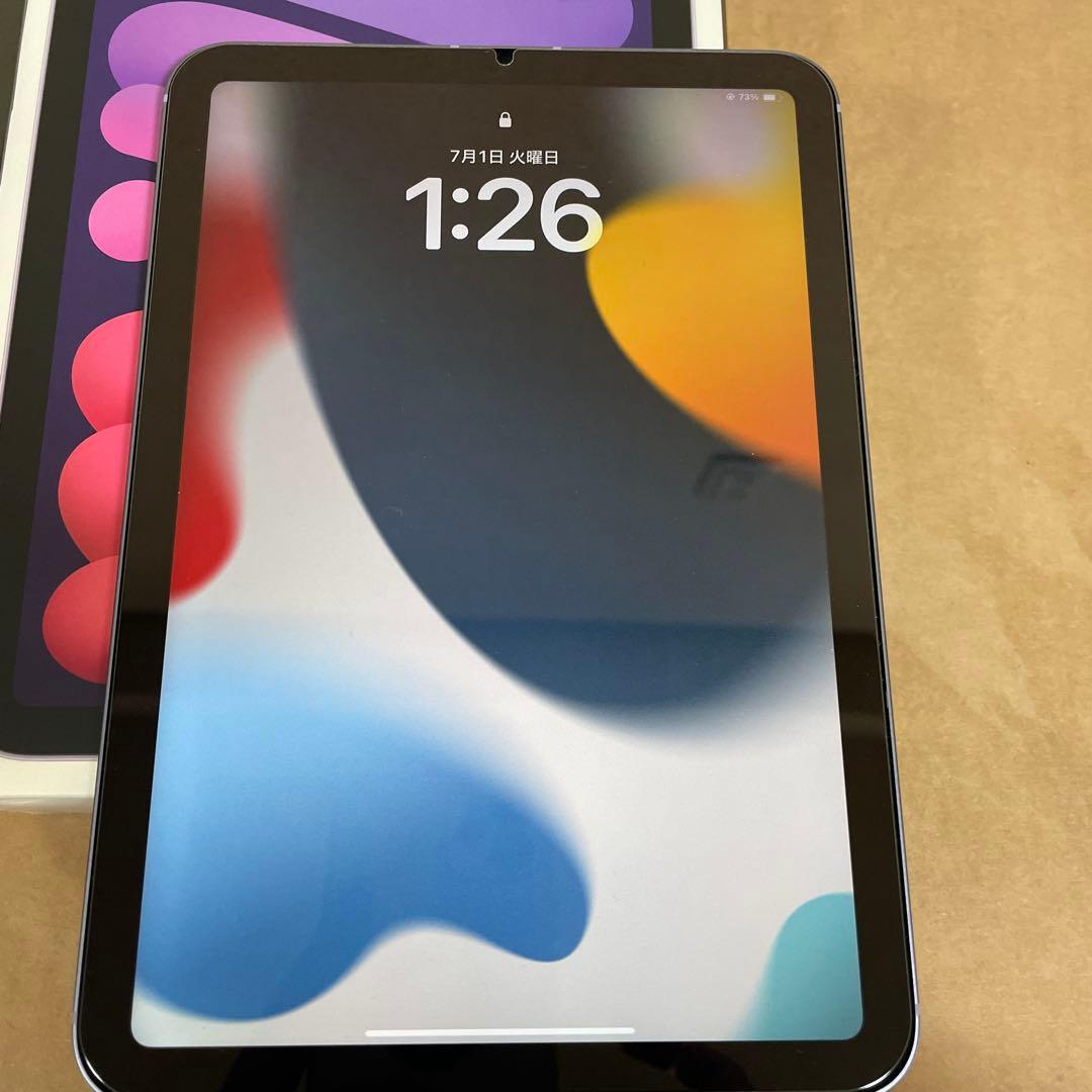 iPad mini 6パープル64G Wi-Fi Apple pencil 美品