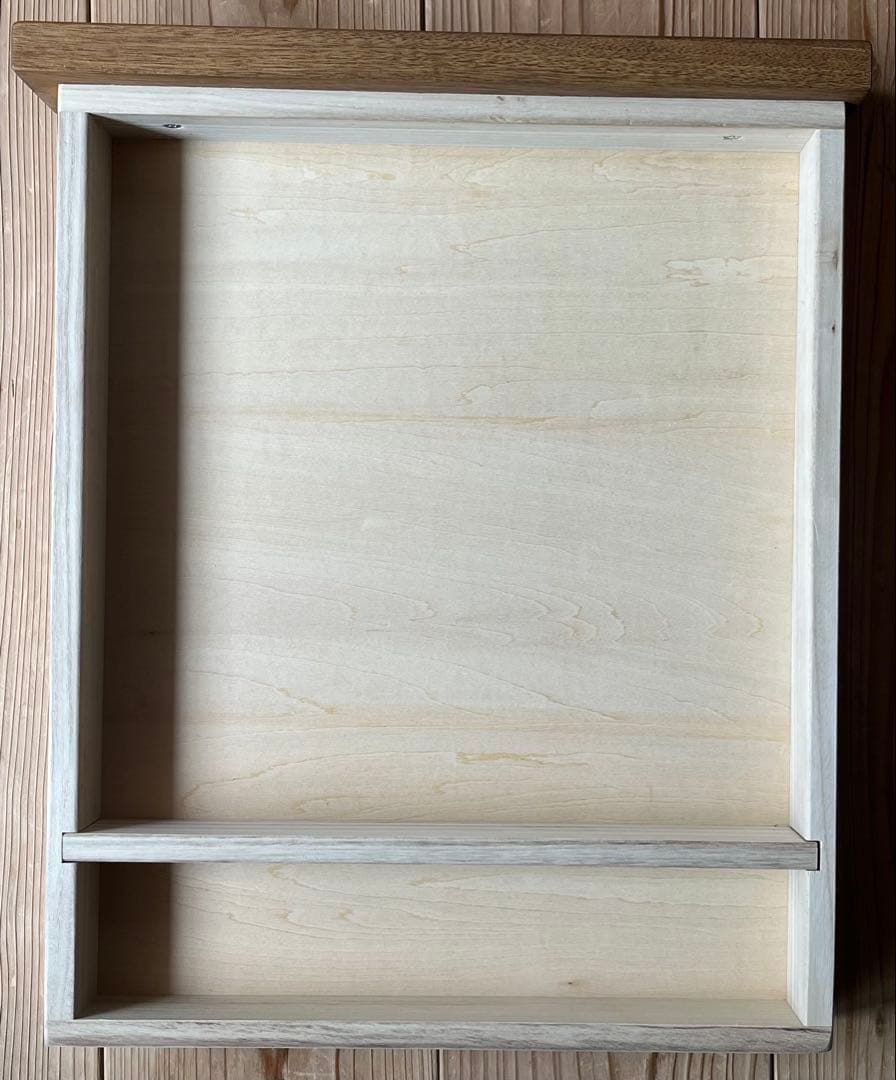 楠 天然無垢 デスク リボス社塗装 学習机 橋詰家具製 ラスク 110cm