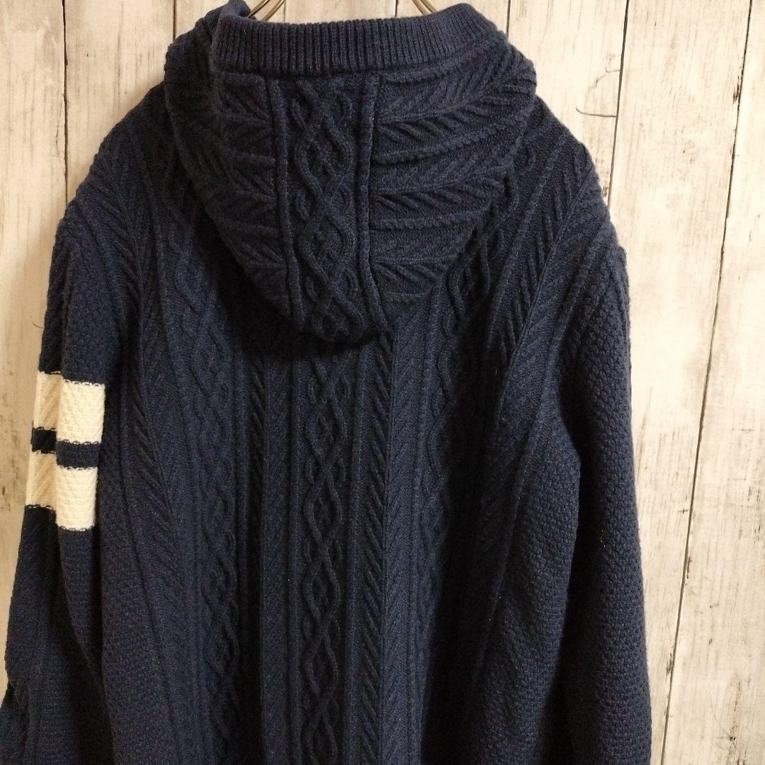 【お取り置き】BLACK LABELCRESTBRIDGE ケーブルニット3