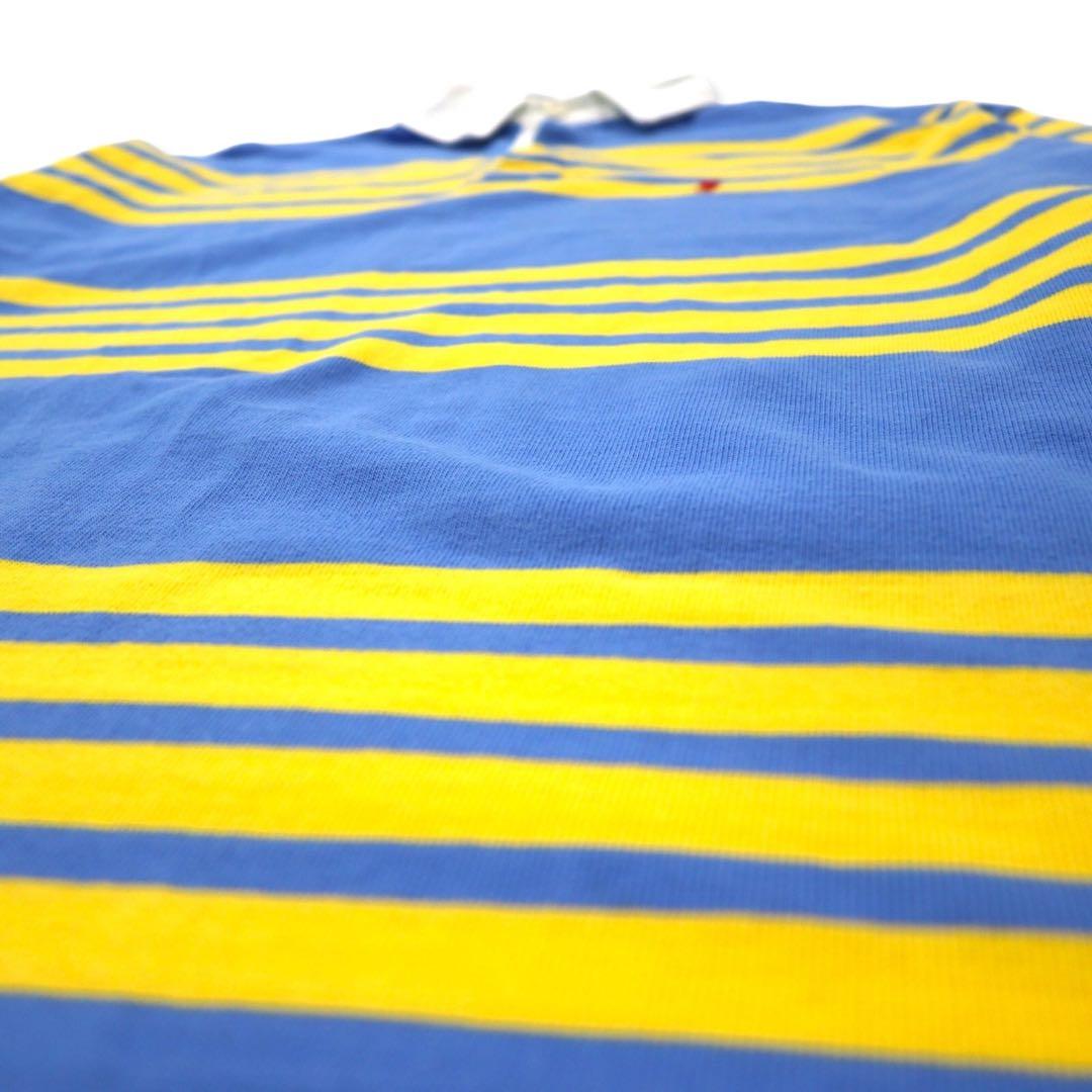 POLO BY RALPH LAUREN USA製 ボーダー ラガーシャツ L