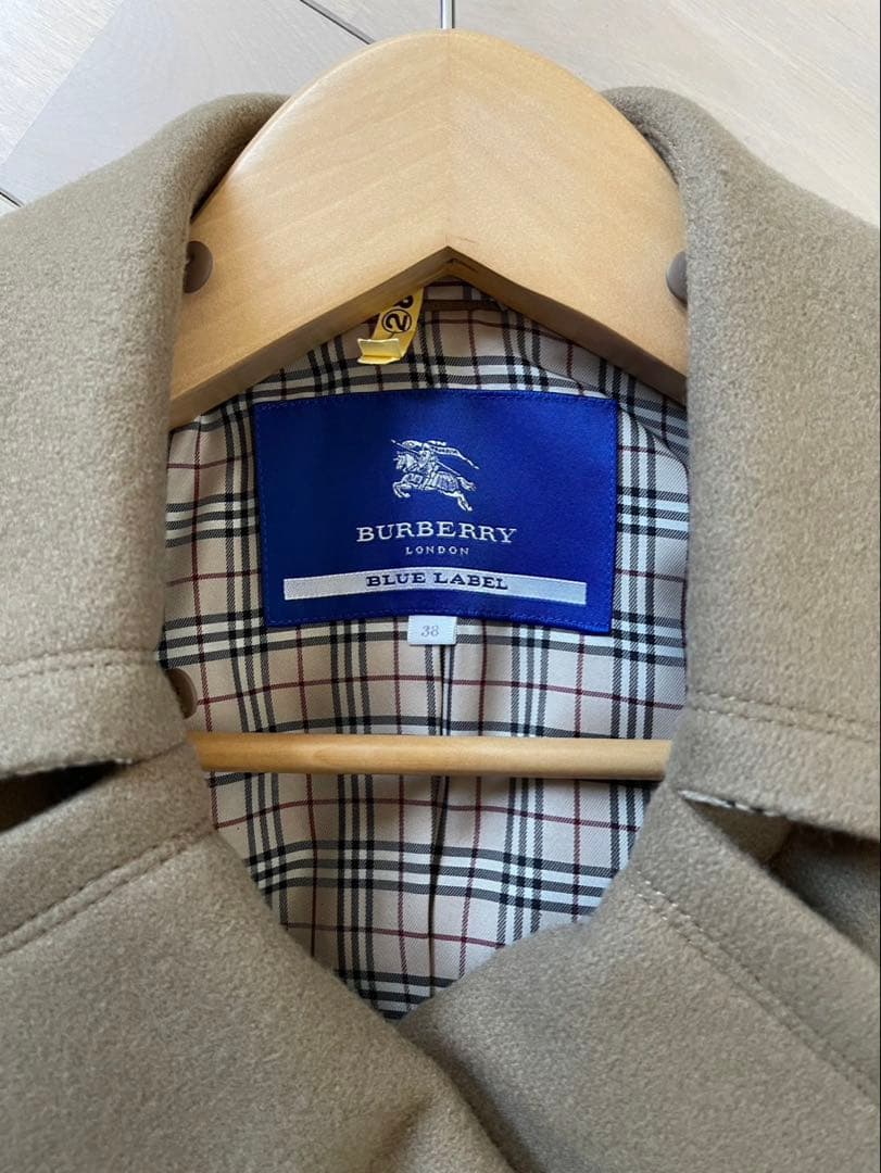 美品 BURBERRY BLUE LABEL バーバリー コート