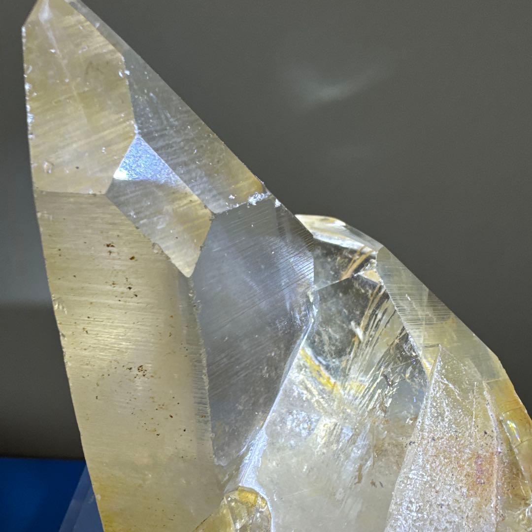 【極上品】レムリアン水晶 ゴールド系 原石 コロンビア産