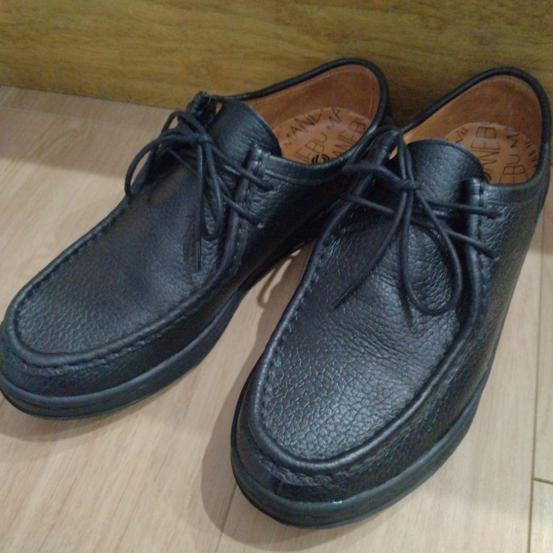 未使用級　CABARET POVAL × MANEBU　27.5　チロリアン　黒