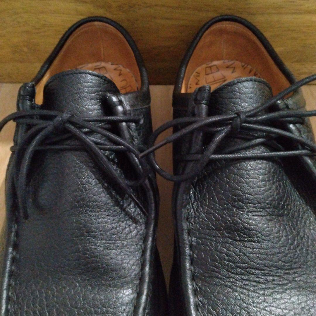 未使用級　CABARET POVAL × MANEBU　27.5　チロリアン　黒