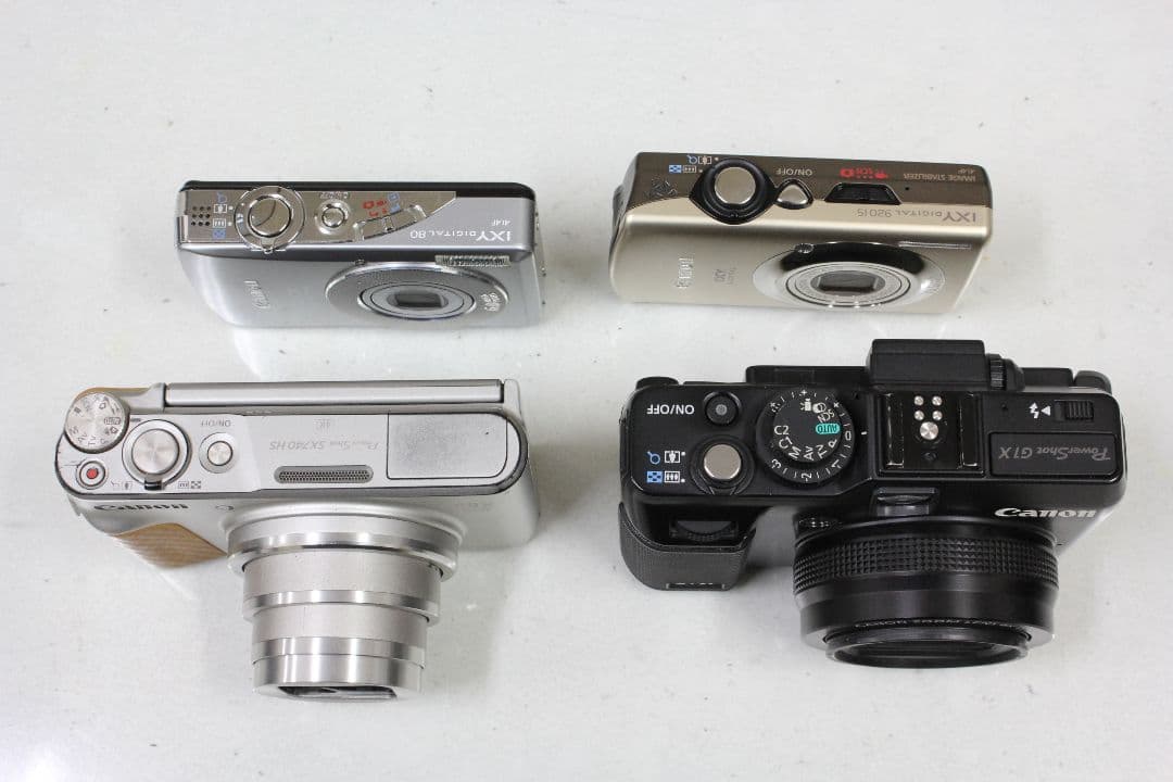 キヤノン / Canon コンパクトデジタルカメラ ４台