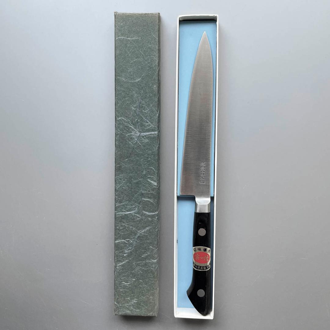 堺宗一作 ペティナイフ 15cm 日本鋼 未使用