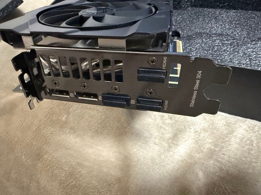 Green　ASUS TUF RTX 3080 OC 10GB