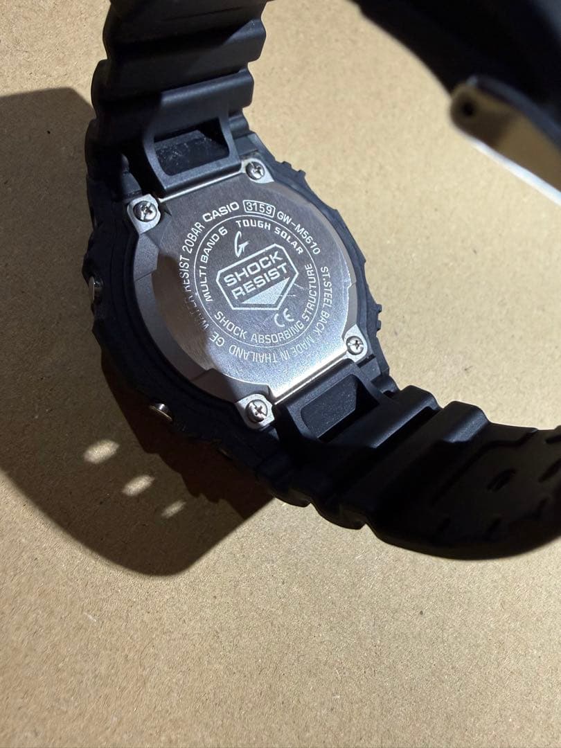 【美品】G-SHOCK GW-M5610 タフソーラー　腕時計　3159