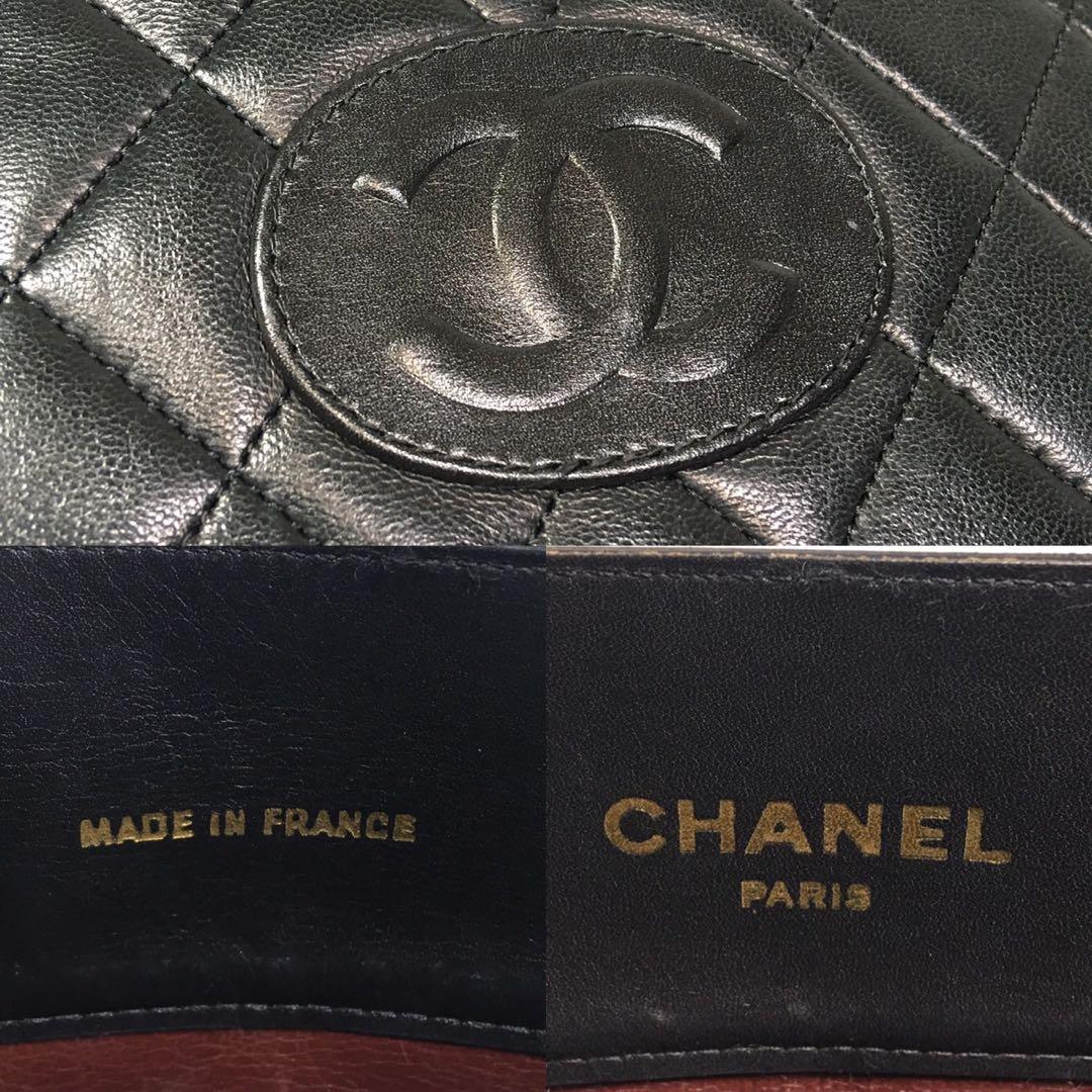 美品　シャネル　マトラッセ　チェーン　バッグ　ブローチ　2点おまとめ