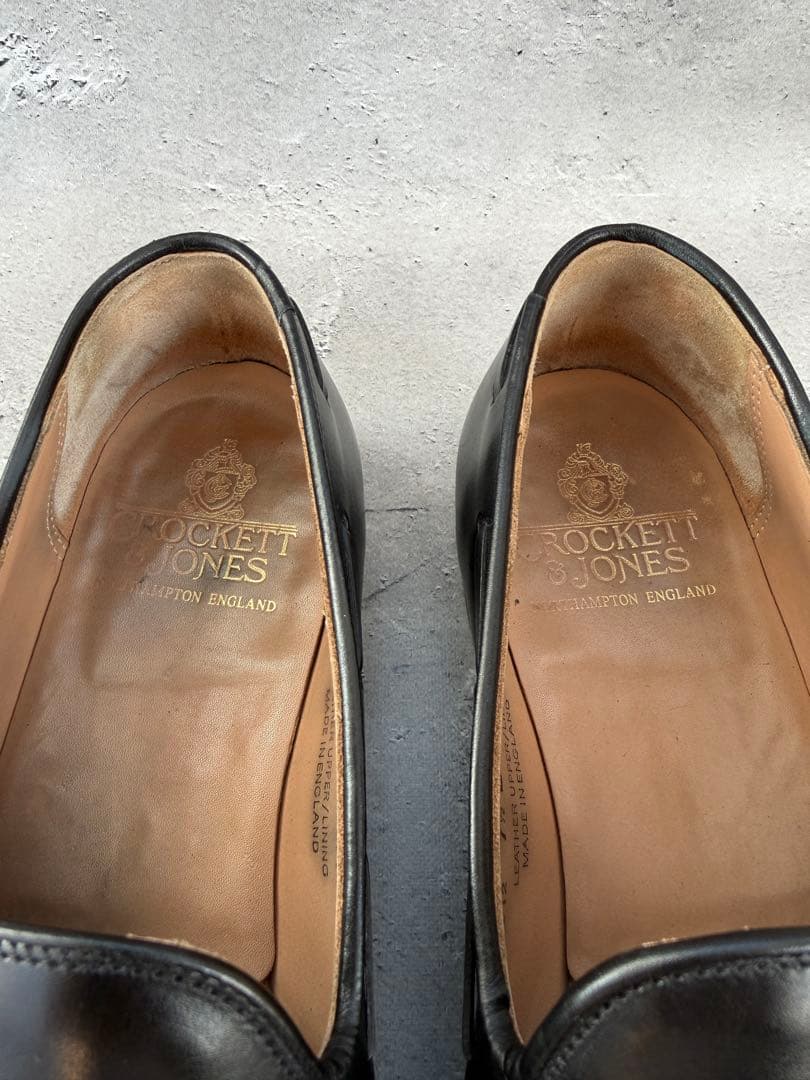 ゆ*も様 Crockett&Jones CAVENDISH3ブラック7.5h シ