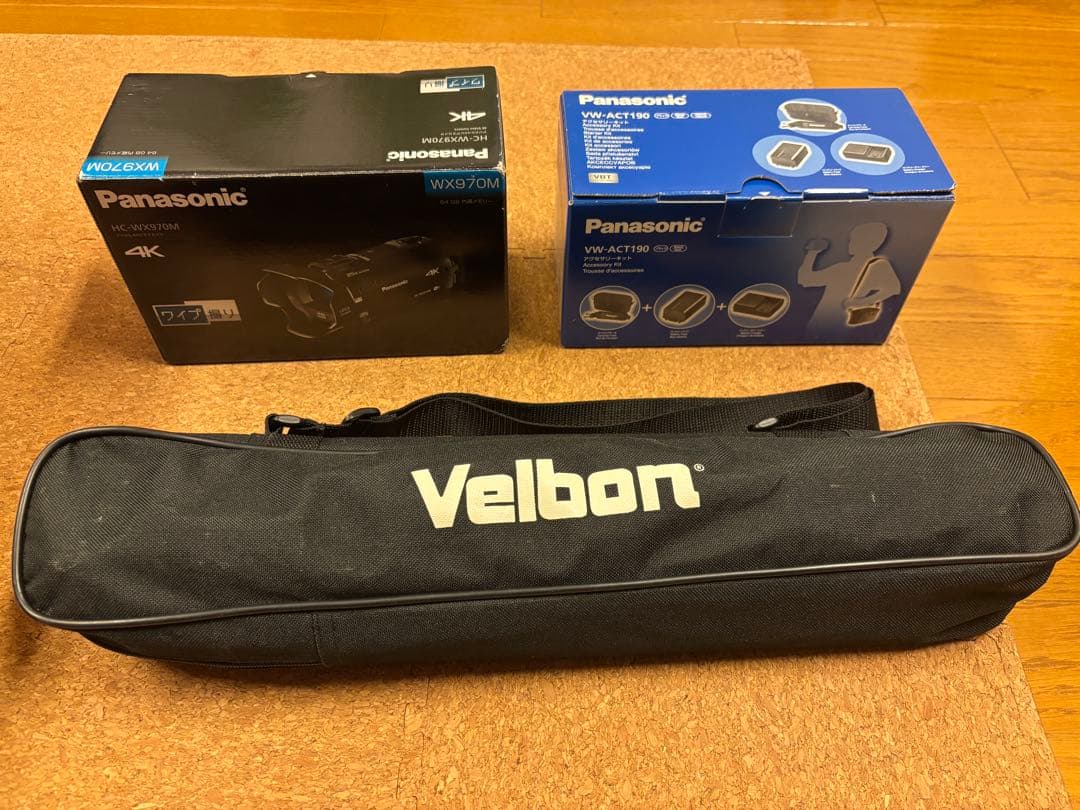 Panasonic デジタル4Kビデオカメラ HC-WX970M＋アクセサリー