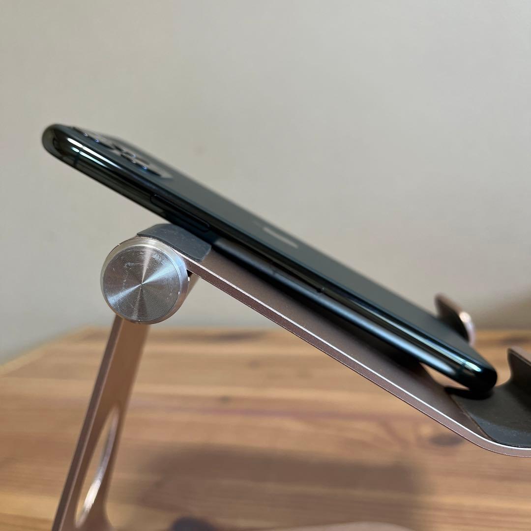 バッテリー100%超美品！iPhone11 Pro 64GBミッドナイトグリーン