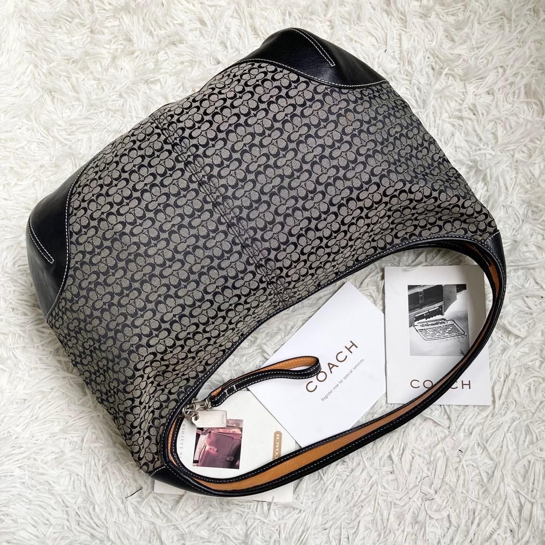 未使用級 大容量 vintage coach archive old hobo