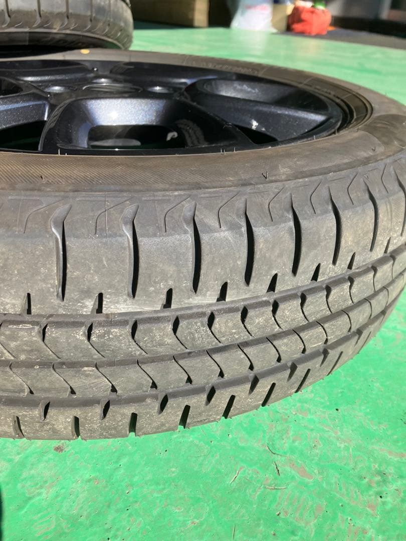 クロスビー　16インチ夏タイヤ　ブリヂストンNEWNOブラックホイールセット