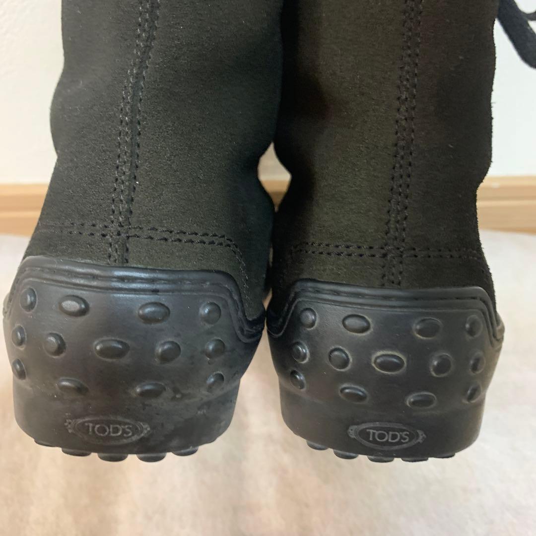 未使用 トッズ レディース ロングブーツ