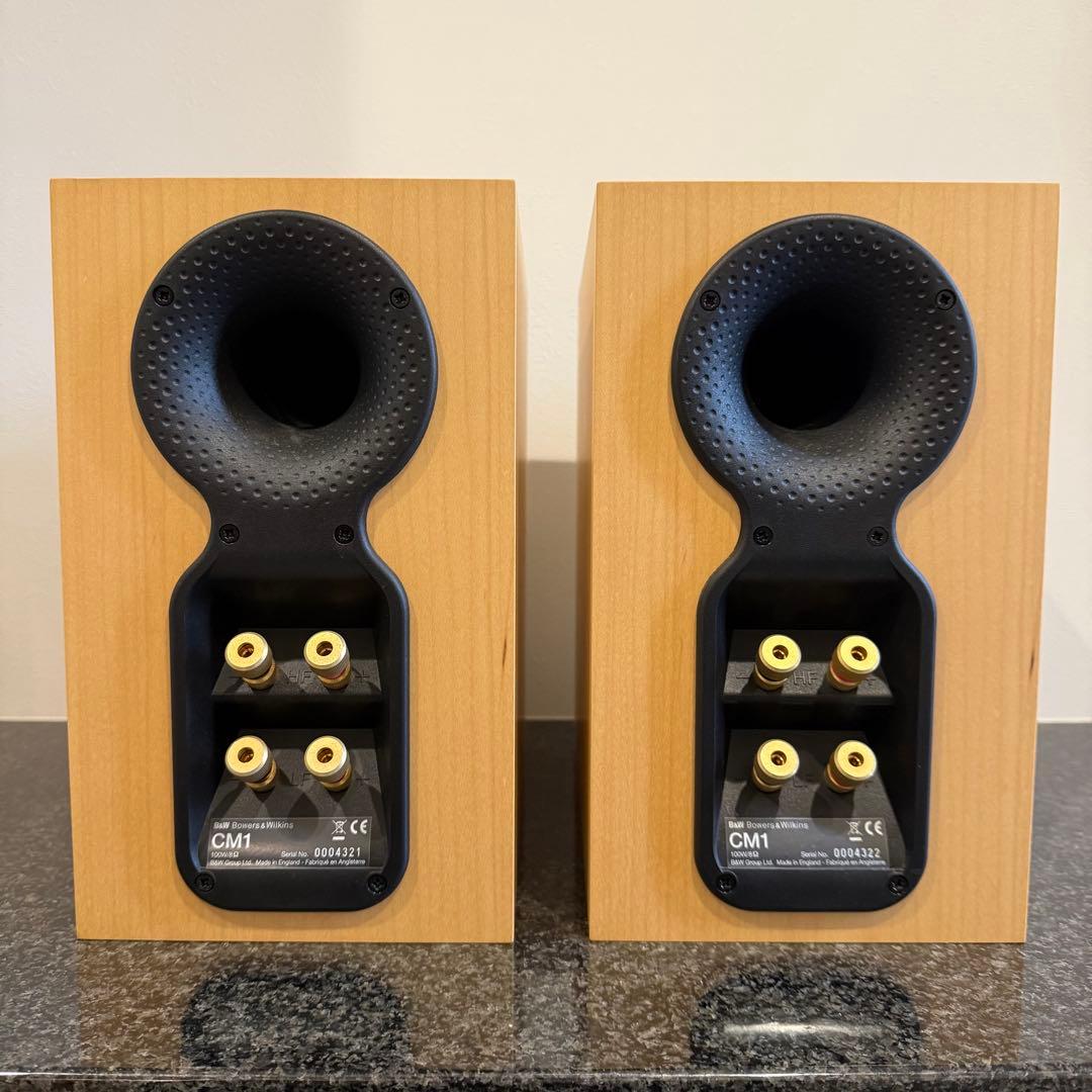Bowers & Wilkins CM1 スピーカー B&W メープル