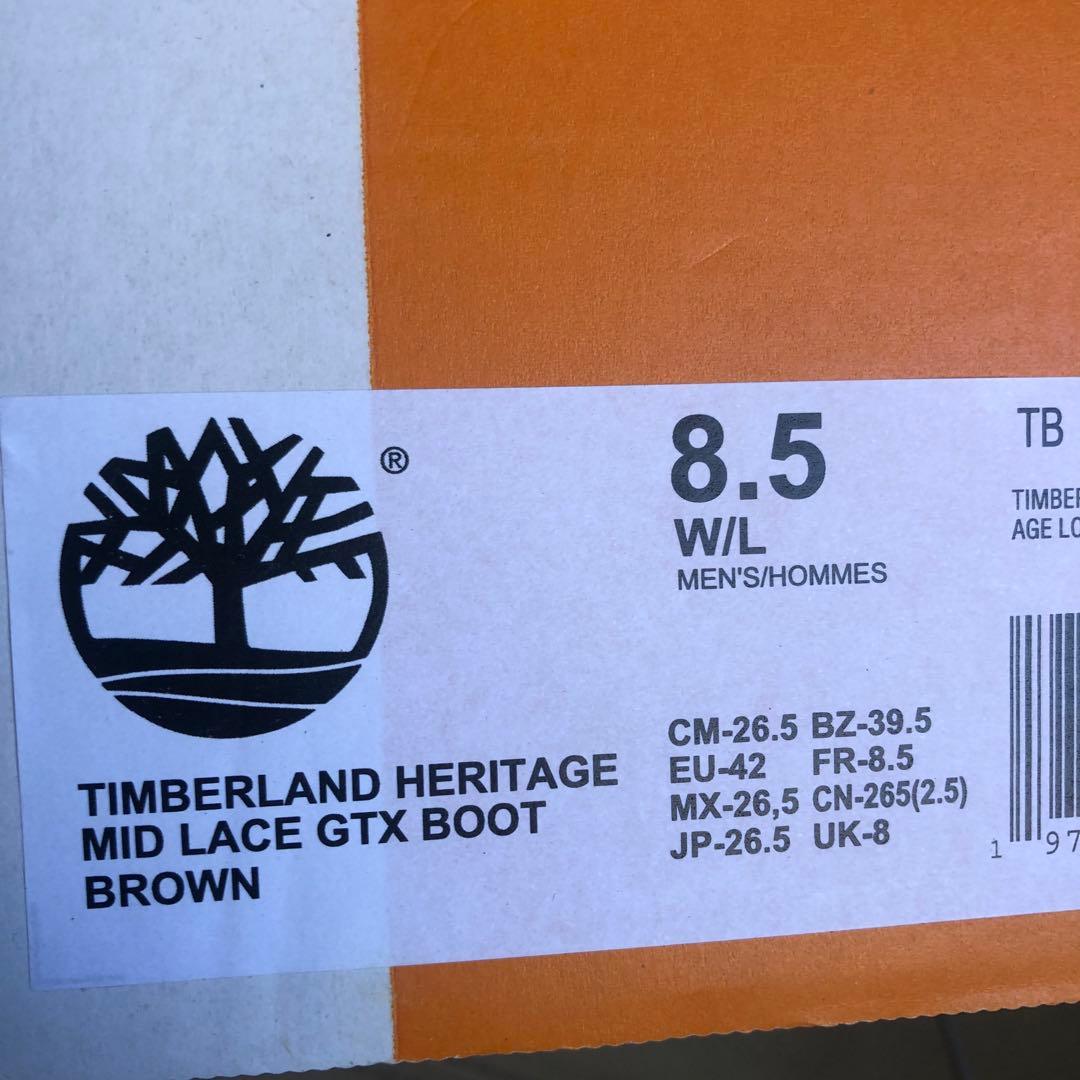 新品未使用品　Timberland MOC シューズ　8.5