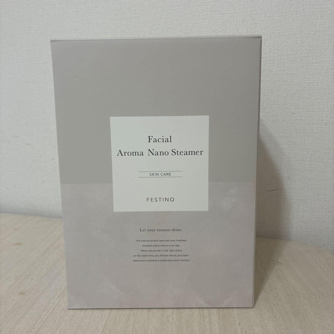 ボディ・フェイスケア FESTINO Facial Aroma Nano Steamer