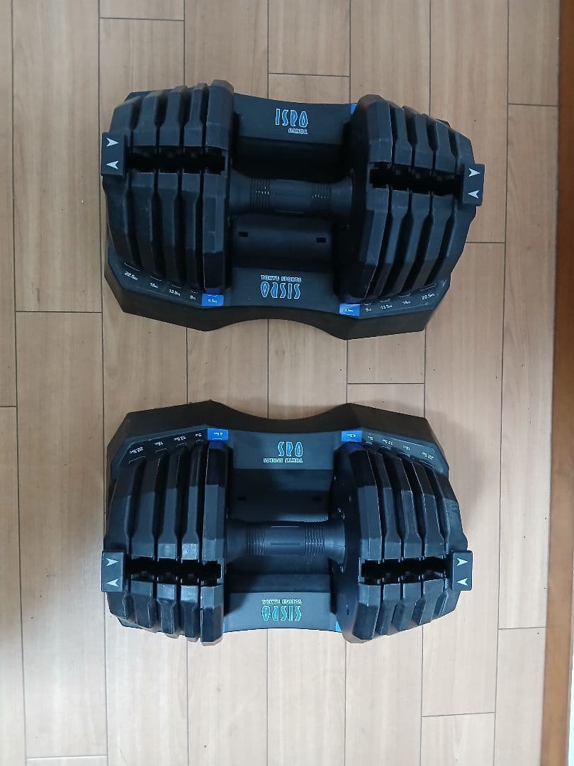 TOKYU SPORTS OASIS 可変式ダンベル 22.5kg X 1個 ①