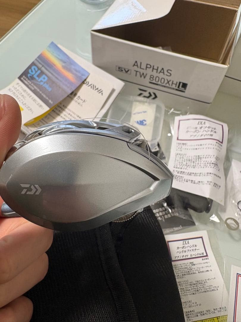 DAIWA ALPHAS SV TW 800XHL KTFフルカスタム
