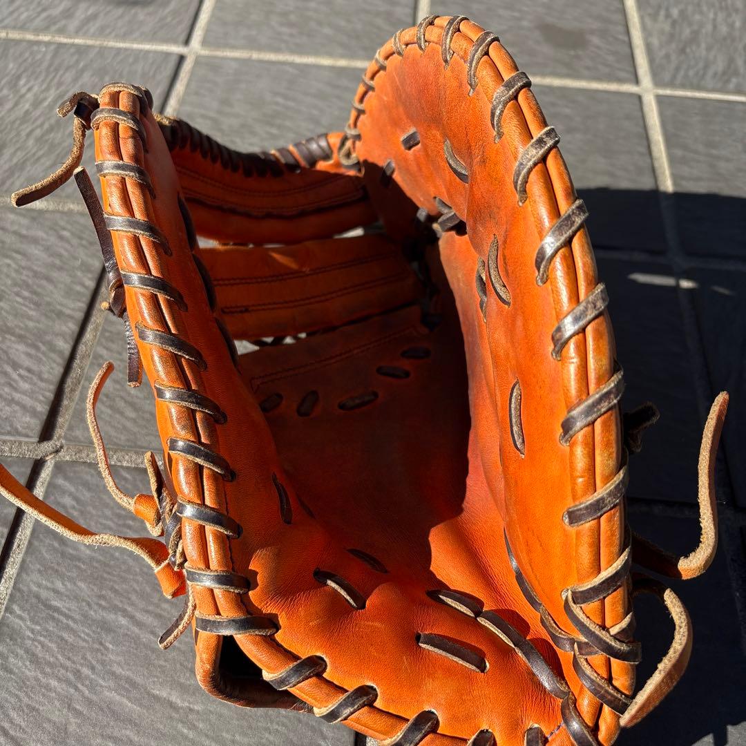 Under Armour 硬式用 ファーストミット オレンジ