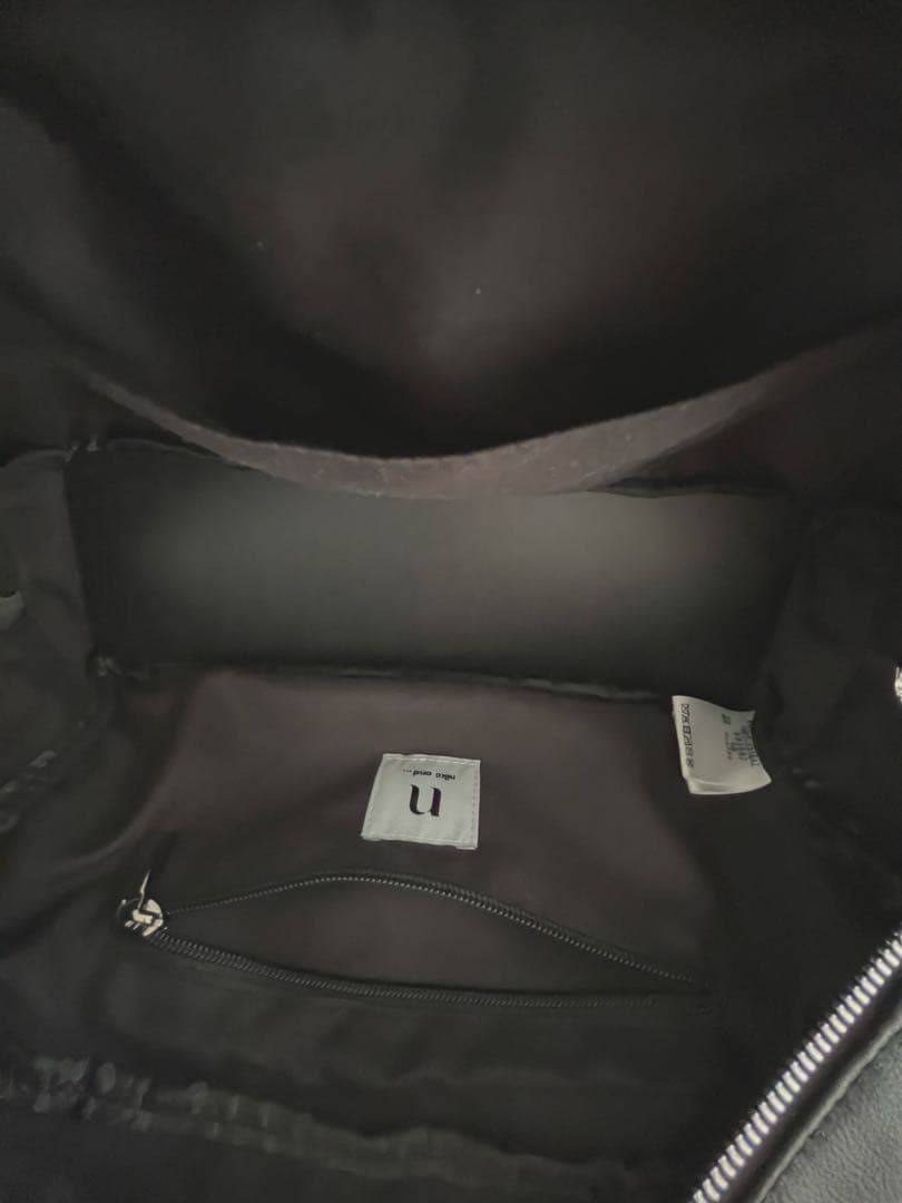 【美品】オリジナルレザー2WAYボストンバッグ ブラック