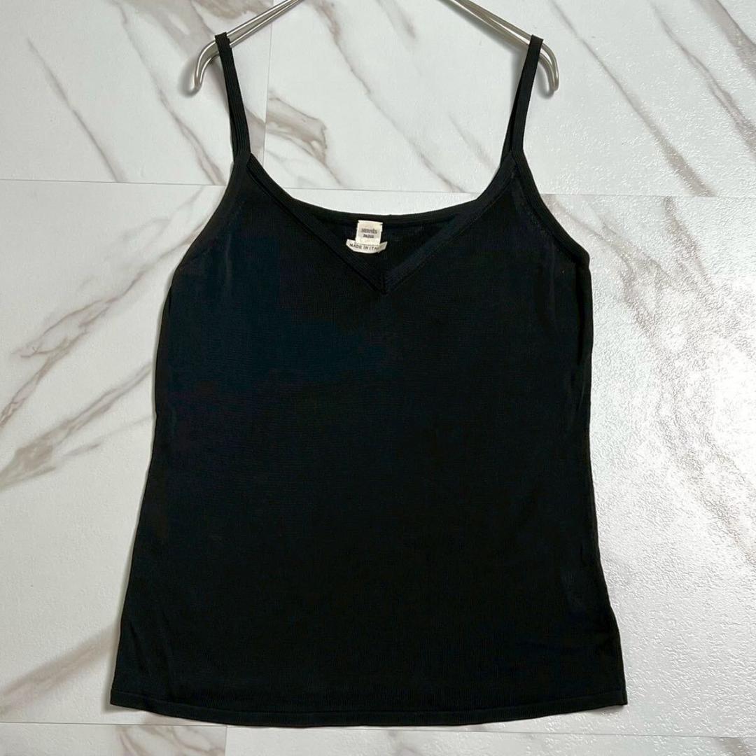 極美品 HERMES エルメス キャミソール ベスト タンクトップ イタリア製