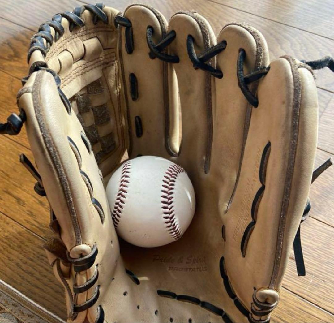 ZETT 軟式グローブ ベージュ