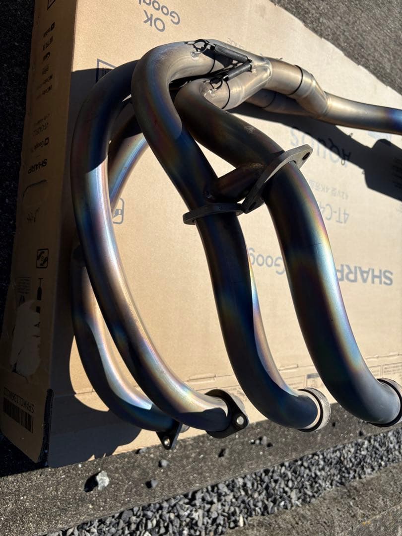 CBR900RR SC33 TSRテクニカルスポーツ チタンフルエキ　マフラー