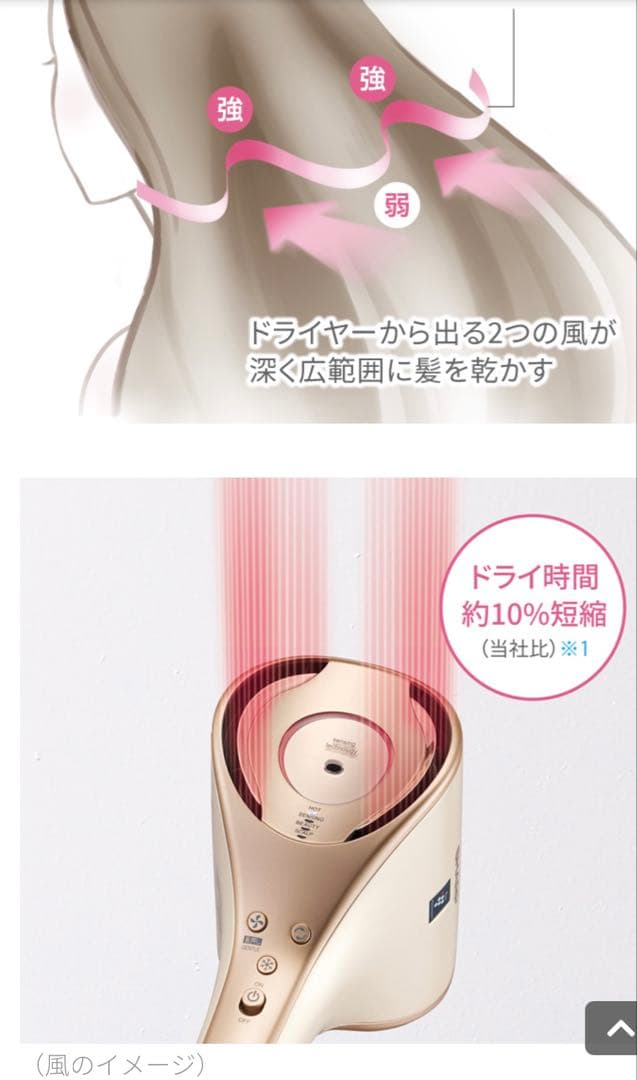 SHARP プラズマクラスター ドライヤー　IBWX3N