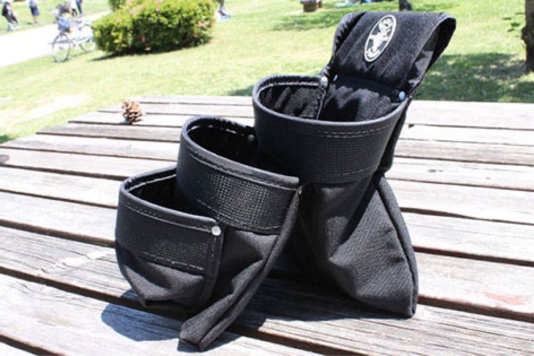  Tools ユーティリティポーチ 3ポケット 黒