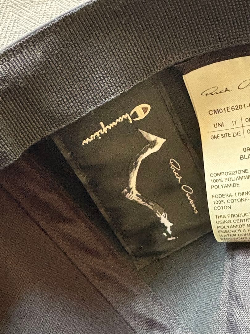 Rick Owens × Champion キャップ