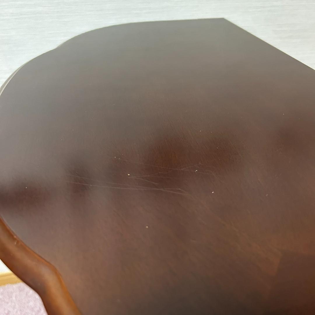 LA CASE　ラカーサ　木製　オーバル型　コンソールテーブル　引き出し付き