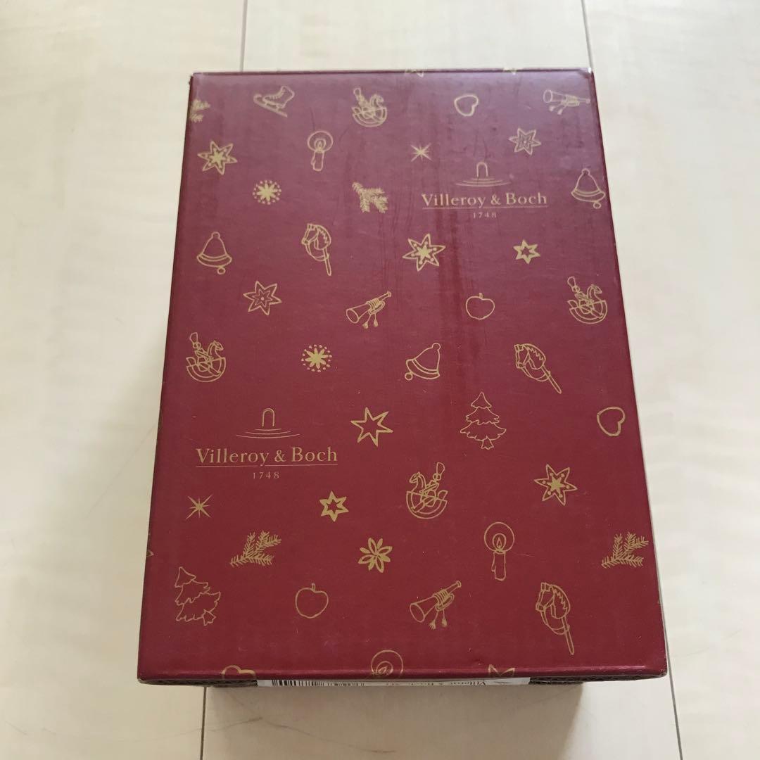 ビレロイ&ボッホ　サンタクロース　キャンドル　ホルダー　フィギュリン　クリスマス