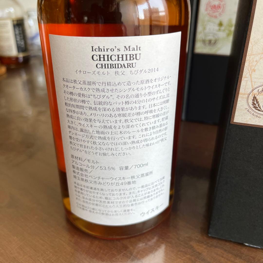 イチローズモルト　秩父　CHIBIDARU 2014