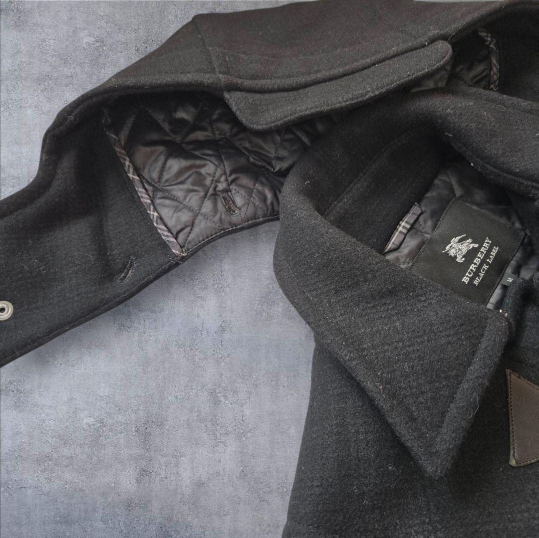 美品⭐バーバリー BL シャドー チェック ダッフルコート 山下智久 着用