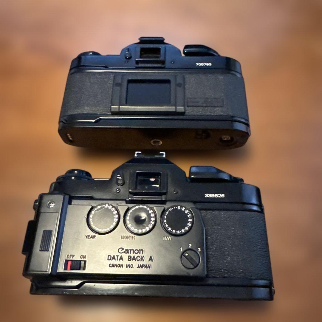Canon A-1 フィルムカメラ データバックA付き
