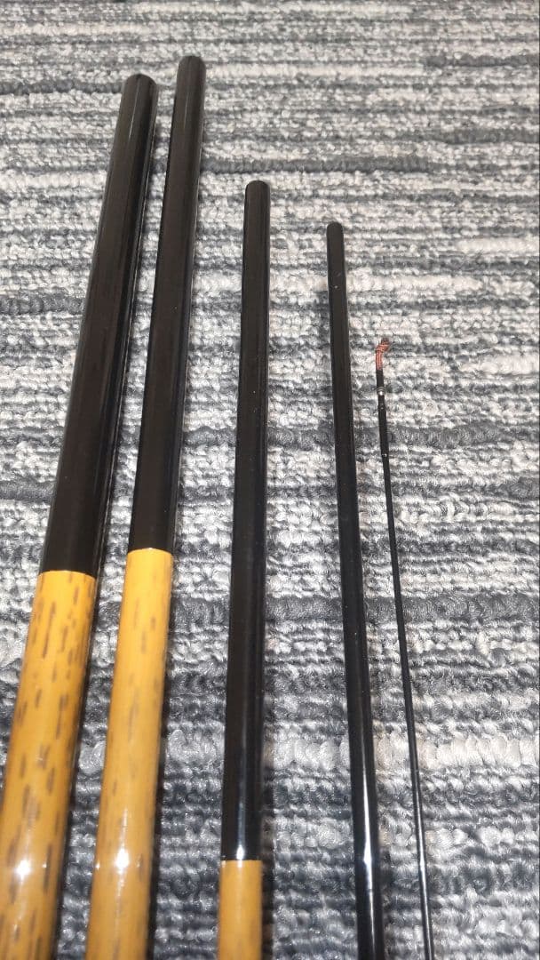 シマノ 朱紋峰 飛造り十五尺　使用品