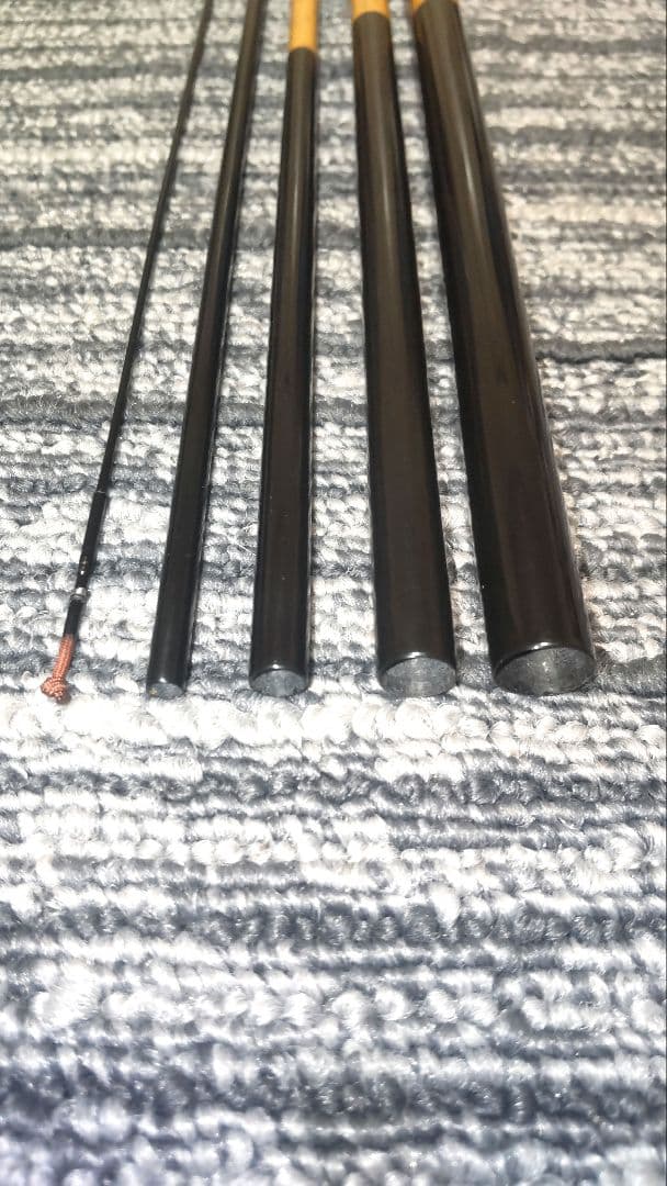 シマノ 朱紋峰 飛造り十五尺　使用品